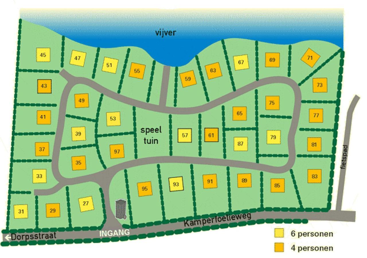 Villapark Kamperfoelie 73 De Koog  Zewnętrze zdjęcie